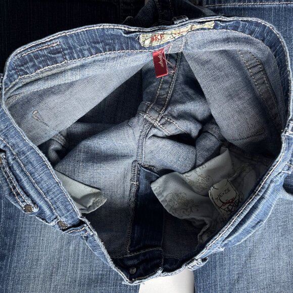 Vintage BKE Drew Jeans - Distressed Mid-Rise & Bootcut - Size 32 | 31.5 - Picture 11 of 14